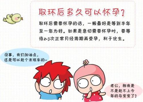 【取环多久能怀孕】涨姿势│5个取环后怀孕的必备条件!